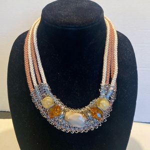 NWT Heavy Statement Necklace